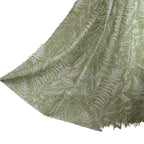 Curtain shades Finished Green Leaf Semi-shading Kitchen Curtain Partition Curtain Floating Window Transparent Factory Direct Supply