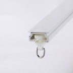 Inward Opening Window Straight Track Ultra-Thin Curtain Rod Bedroom Telescopic Rod Anti-Uv Crossbar Sunshade Balcony Single Rod