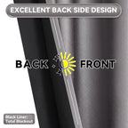 Cross-border Amazon foreign trade perforated curtains full shading cloth embossed curtains finished products