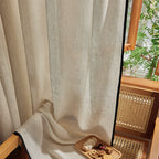 Autumn New American Style Antique Jacquard Curtain Vintage Chenille Bedroom Living Room Bay Window Thickened Blackout Curtain