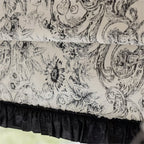 2025 New Light French Style American Style Fresh Green Chenille Shading Roman Curtain Study Lifting Curtain