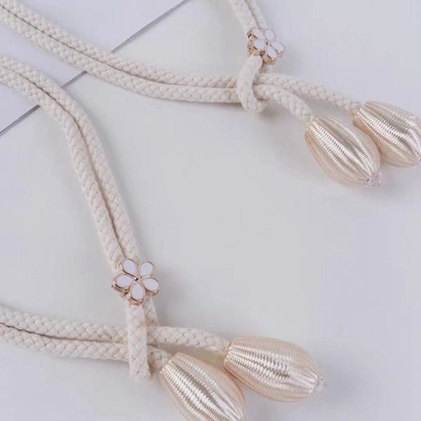 Hot-selling Modern Simple Adjustable Curtain Strap Tie Ornaments Lanyard Gauze Curtain Strap Storage Buckle Fixed Binding Rope