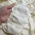Curtain accessory 10cm French-Style Curtain Ruffled Lace, Side Splicing, Beautiful Edge Seams, Vertical Seams, Decorative Sofa Cream