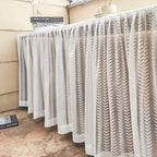 White Gauze Curtain Leaf Gauze Short Curtain Half Curtain Punch-free Door Curtain Self-adhesive Simple Bay Window Kitchen Curtain Coffee Shade Curtain