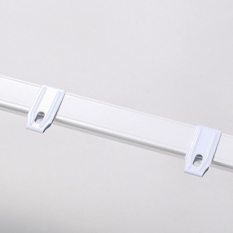 Inward Opening Window Straight Track Ultra-Thin Curtain Rod Bedroom Telescopic Rod Anti-Uv Crossbar Sunshade Balcony Single Rod