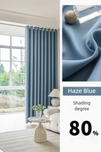 Dormitory living room balcony engineering school office high precision shading curtain fabric finished product can be flame retardant