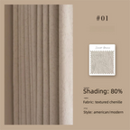 2025 New Rose Flower French Mid-Century Style Curtains High-End Chenille Blackout High-End Sense Shaoxing Keqiao Customization