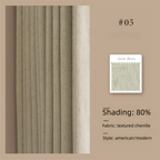 2025 New Rose Flower French Mid-Century Style Curtains High-End Chenille Blackout High-End Sense Shaoxing Keqiao Customization